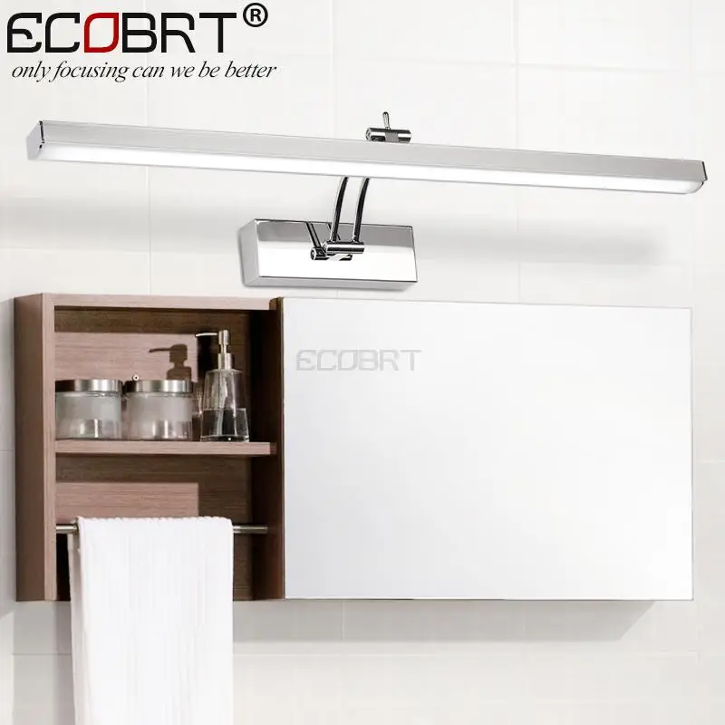 [ECOBRT] светодиодный настенный светильник для ванной комнаты 12 Вт домашнего декора