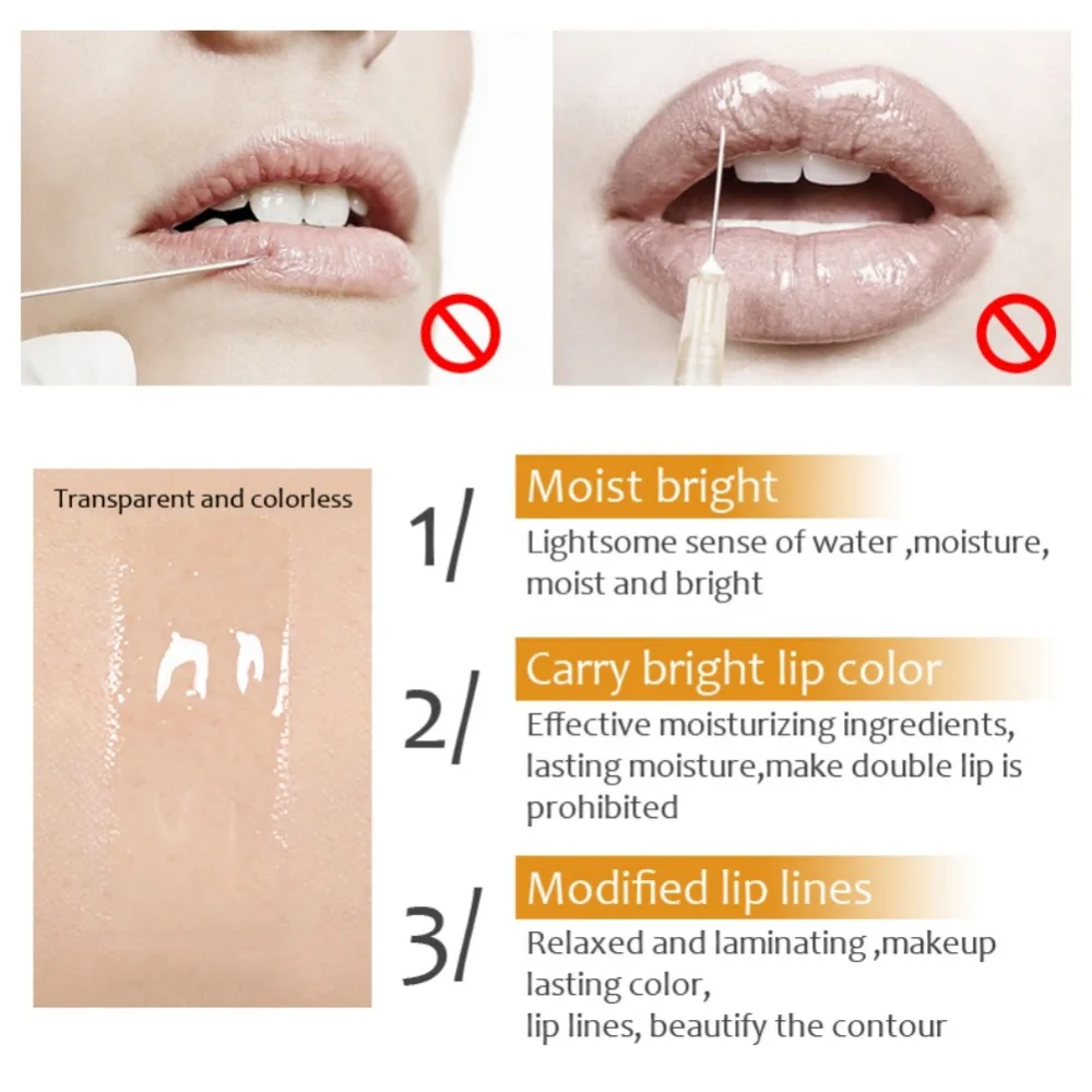 Lip Cares Serum Moisturizing Repairing Lip Plumper Lip Mask Increase Lip Elasticity Reduce Fine Lines Resist Aging