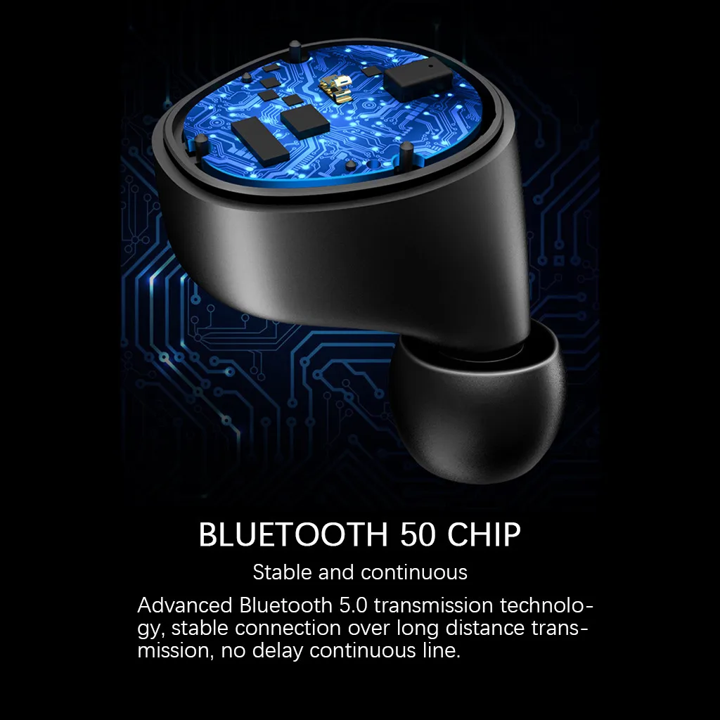 TWS True беспроводной 6D стерео Bluetooth 5,0+ наушники с 3300 мАч power Bank светодиодный зарядный ящик мини наушники HiFi гарнитура