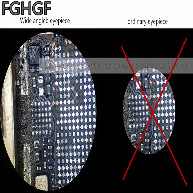 Стереомикроскоп FGHGF с широкоугольным окуляром WF10X/WF15X 20 раз большего размера