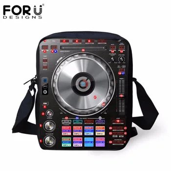 

FORUDESIGNS Wholesale Women Messenger Bags 3D Loudspeaker Printing Handbags for Ladies Luxury Brand Cross-body Bag Bolsas Mujer
