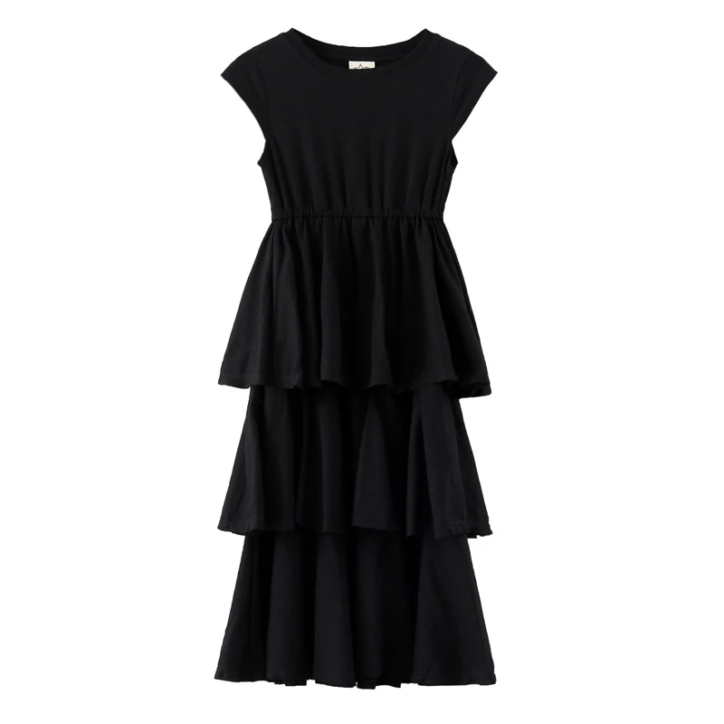 cotton layered dress