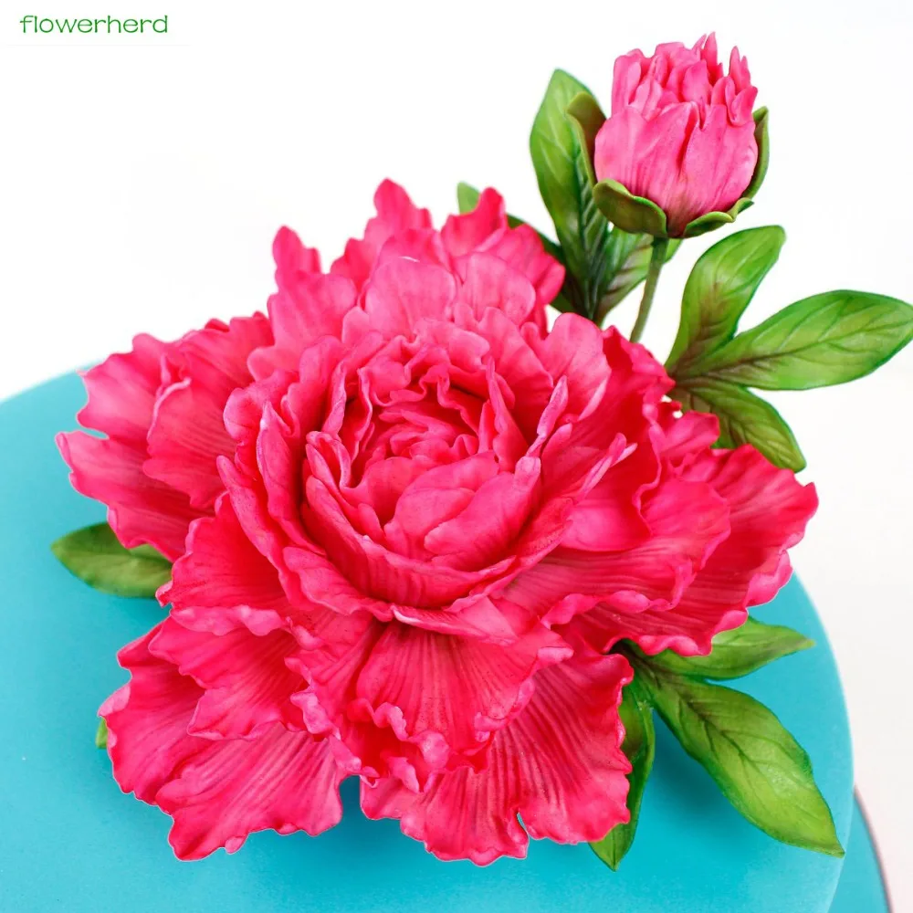 Skup Piwonia tulipan formy i Veiner silikonowe formy ciasto dekorowanie narzędzia żywności bezpieczne ślub ciasto kremówki formy płatek kwiatu cukru wklej