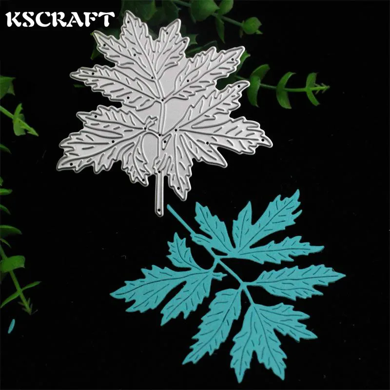 

KSCRAFT Leaf Cutting Dies Stencils for DIY Scrapbooking/photo album Decorative Embossing DIY Paper Cards