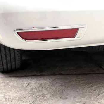 

ABS Chrome Rear Fog Light Lamp Bezel Garnish Cover Trim 2pcs For Mercedes-Benz Vito 2014-2018