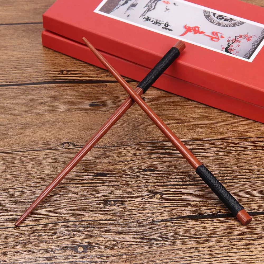 Ручной работы Японский Натуральный каштан деревянные палочки для еды набор ценный подарок суши китайская еда галстук линия Y