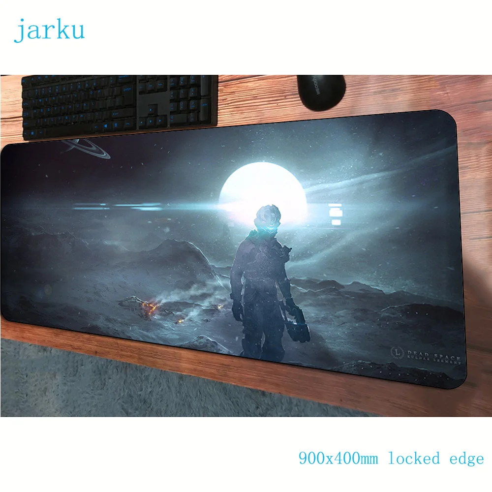 Игровой коврик для мыши dead space 900x400x3 мм лучший большой геймер компьютерный стол
