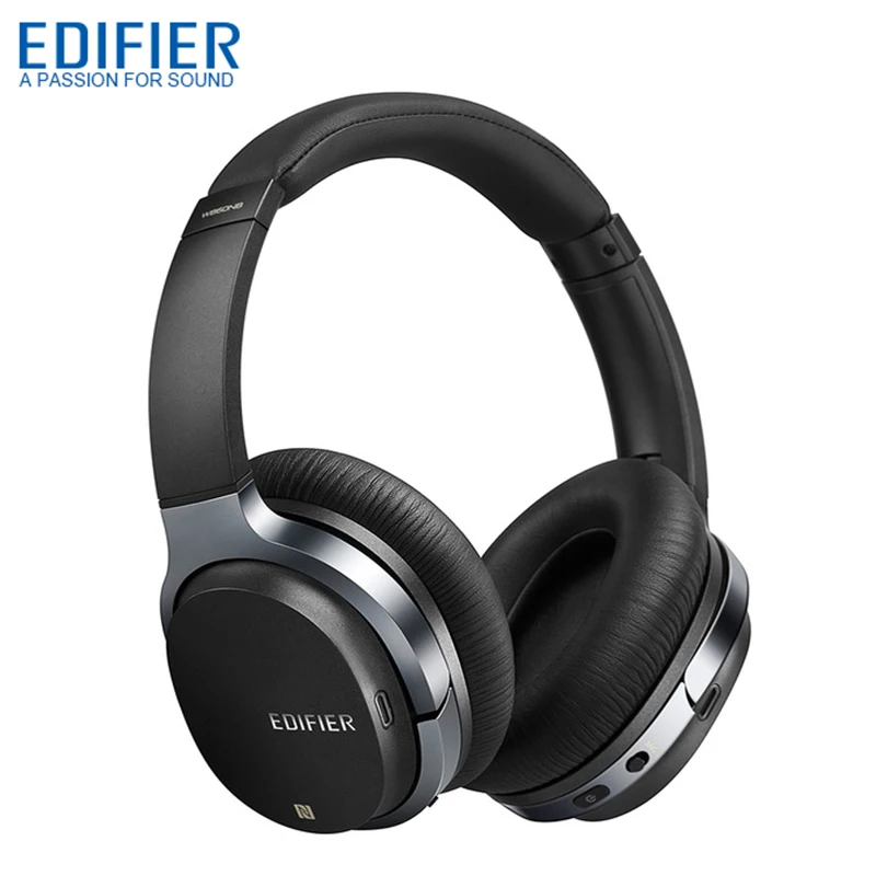 

EDIFIER W860NB ANC Active Noise Cancelling Bluetooth Headphones Wireless Bluetooth 4.1 Over-Ear Smart NFC Touch Control Headset