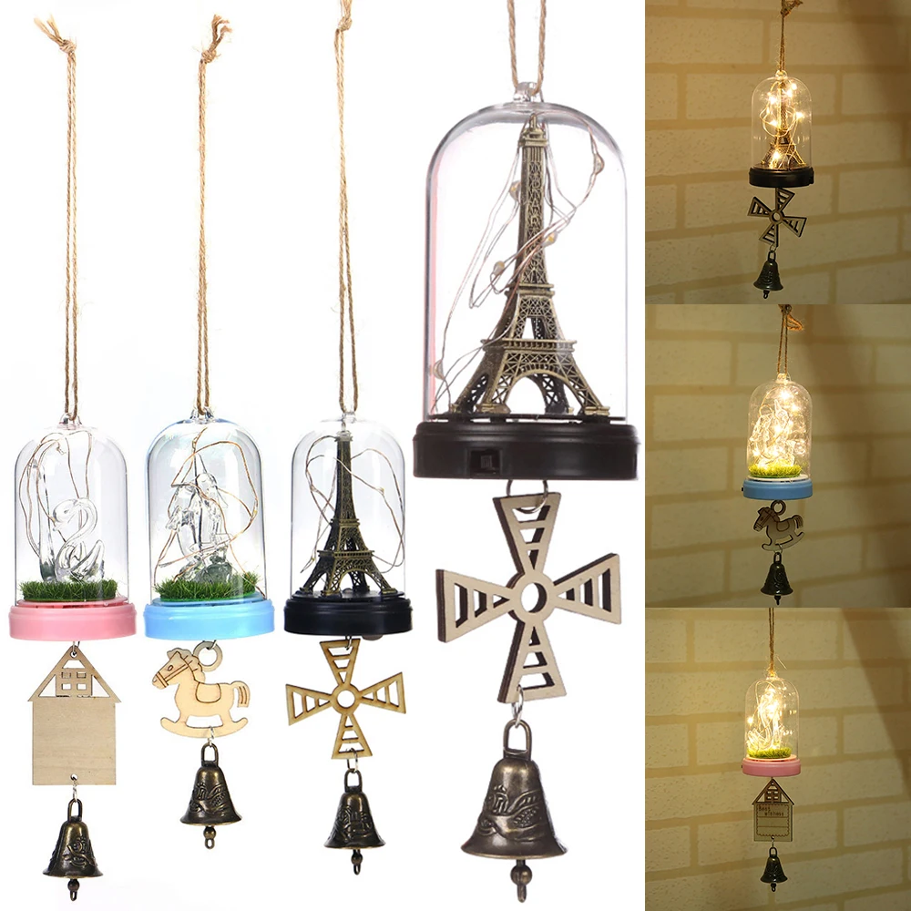 

Wind Chimes LED Night Light Swan Wind Bell Night Light Home Decoration Children's Day Kids Gift Birthday Dolphin Night Light D25