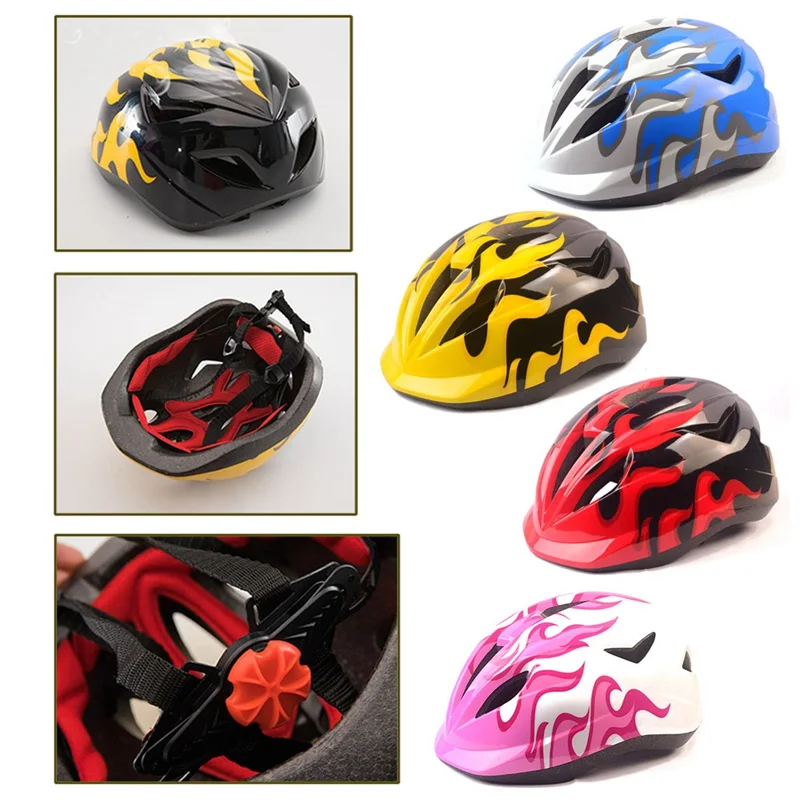Ultralight Kids Bicycle Helmet Children's Safety Cycling Skating Helmet Child Outdoor Sports Protect Gear Bike Equipment 4 Color