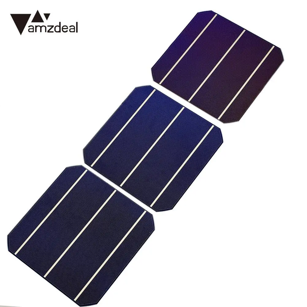 

DIY Solar Panel Power Source 4.7W Premium DIY Solar Cells Solar Panel Monocrystalline Mono Electrical Solar Panel Cell