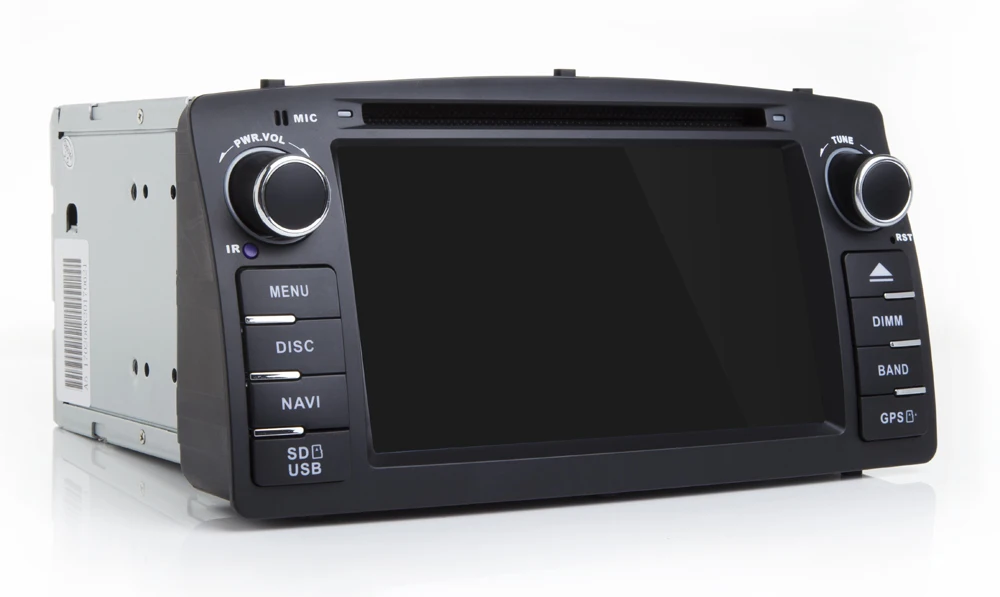 Top HIRIOT Car Android 7.1 Car DVD GPS Player For TOYOTA COROLLA E120 BYD F3 Navigation Radion Mirror Link Wifi/4G DAB MAP 2G RAM 6