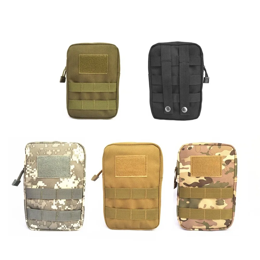 Multifunction Tactical Bag Zipper Closure Storage Bag Small Waist Pack ...