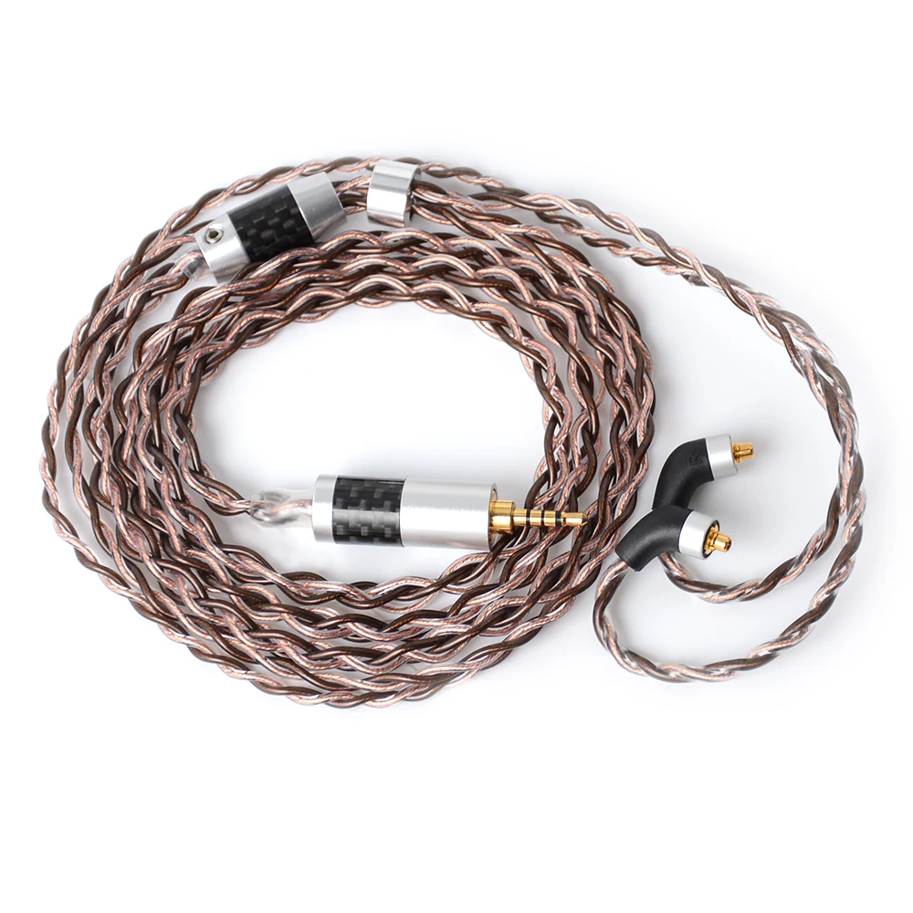 

2019 High-end NICEHCK 3.5/2.5/4.4mm Balanced MMCX Connector 7N UPOCC Cable For SE846 UE900 LZ A6 NICEHCK M6/EBX/NK10 MMCX Cable