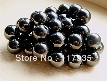 

Wholesale Natural Stone Round Not Magnetic Hematite Beads 4-10mm Stone Loose Beads For Jewelry Making Diy Bracelet Neclace
