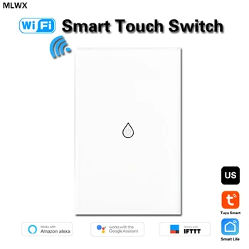 

Wifi Smart Water Heater Switch Boiler Switch Alexa Google Home Voice US standard Touch Panel Timer Outdoor 4G App control