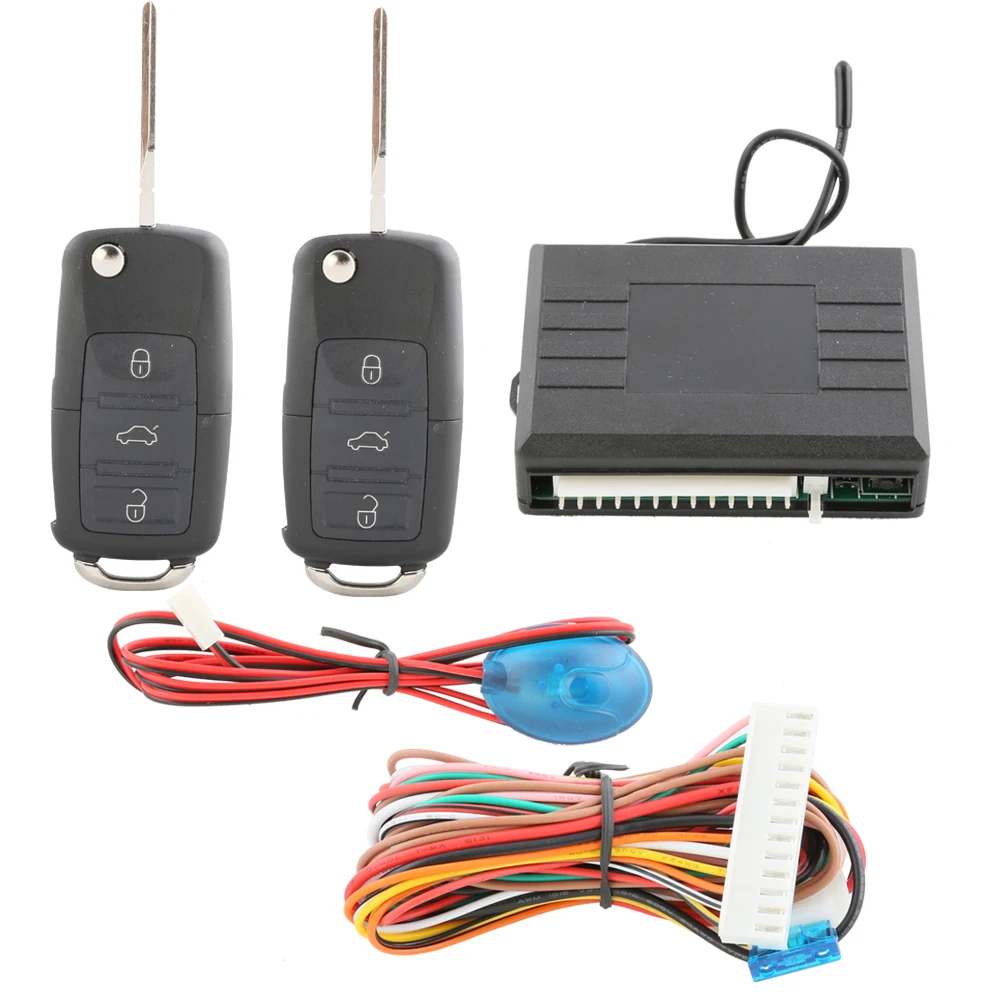 Car keyless entry kit auto remote central door lock locking, 433.92MHZ