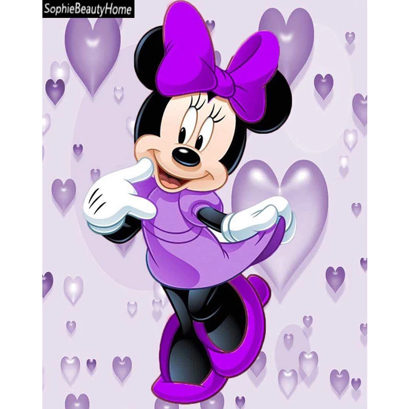 

5D diy diamond embroidery rhinestone picture diamond painting mosaic wall painting home decoration sewing cartoon pattern