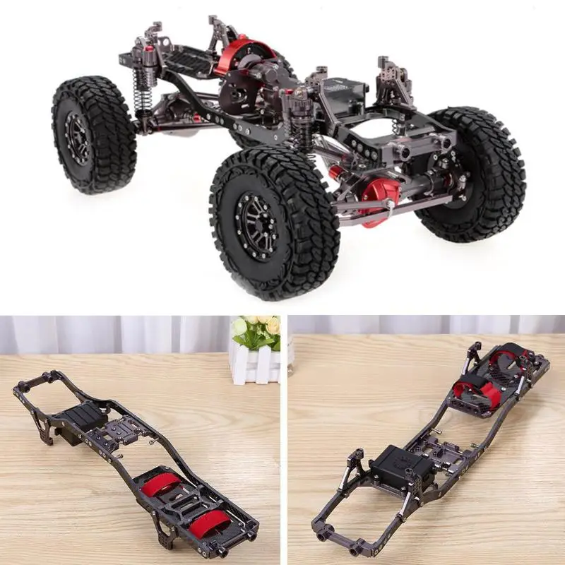 

RC Rock Crawler 3K Frame Suitable for RC Climbing Car Tool Carbon fiber and aluminum Frame Parts Accessories Vehicles Model Tool