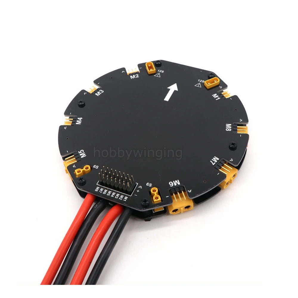 8-axis Agricultural Drone high-current distribution board management module power signal integrated disk for Octacopter