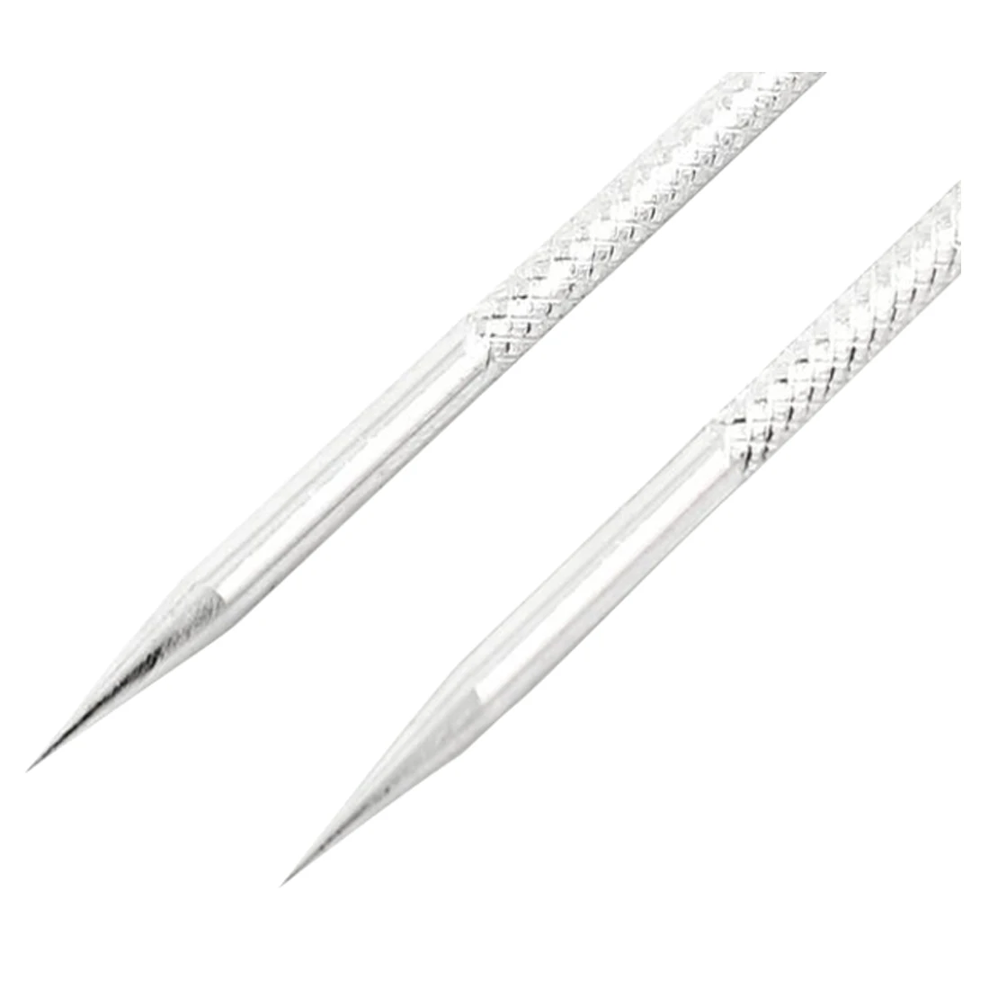 

HTHL-2 Pcs Texture Grip Face Care Blackhead Acne Needle Remover Pimple Extractor