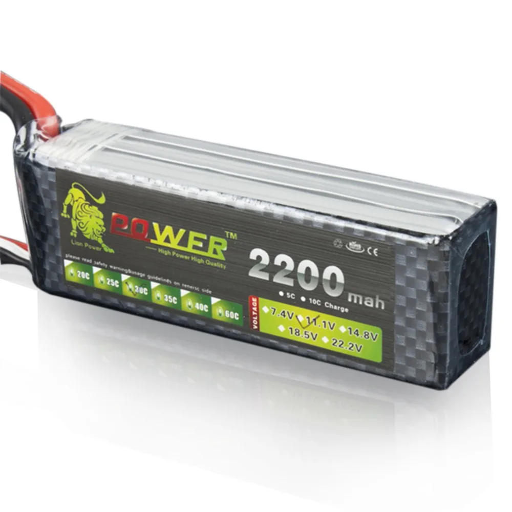 LION POWER Lipo 3S 11,1 v 2200mAh 30C Аккумулятор для радиоуправляемого вертолета, радиоуправляемого автомобиля, лодки, квадрокоптера, радиоуправляемые игрушки, аксессуары