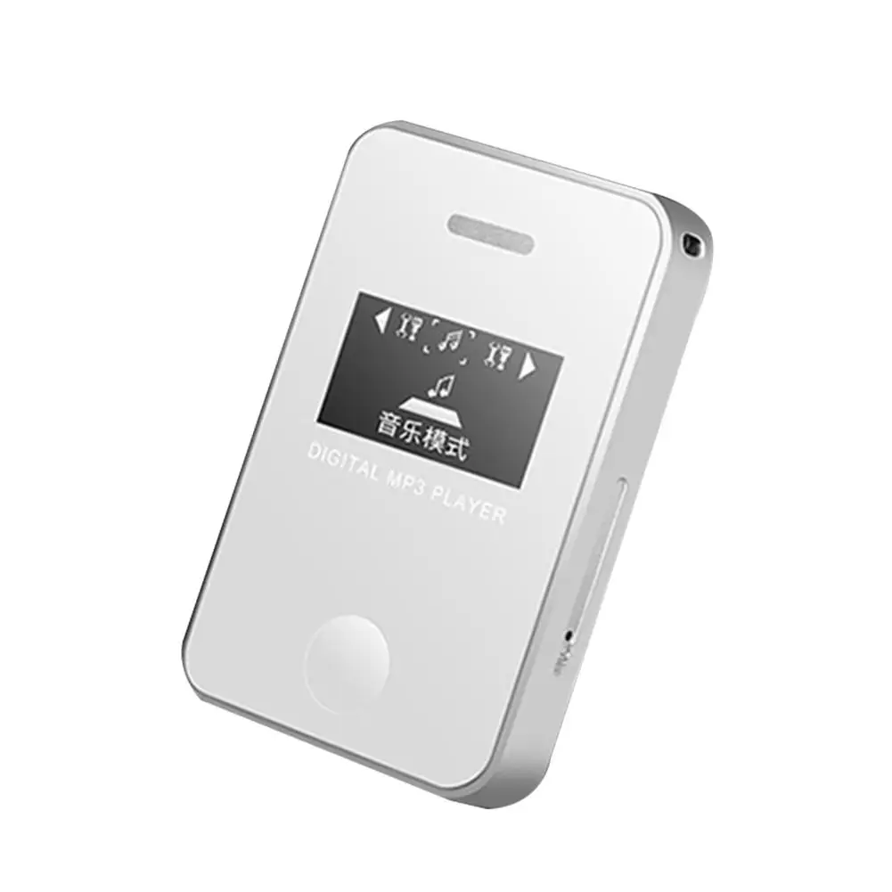 1 Inch LCD Display Students Sports MP3 Player Support TF Card English Version Support 16gb TF Card