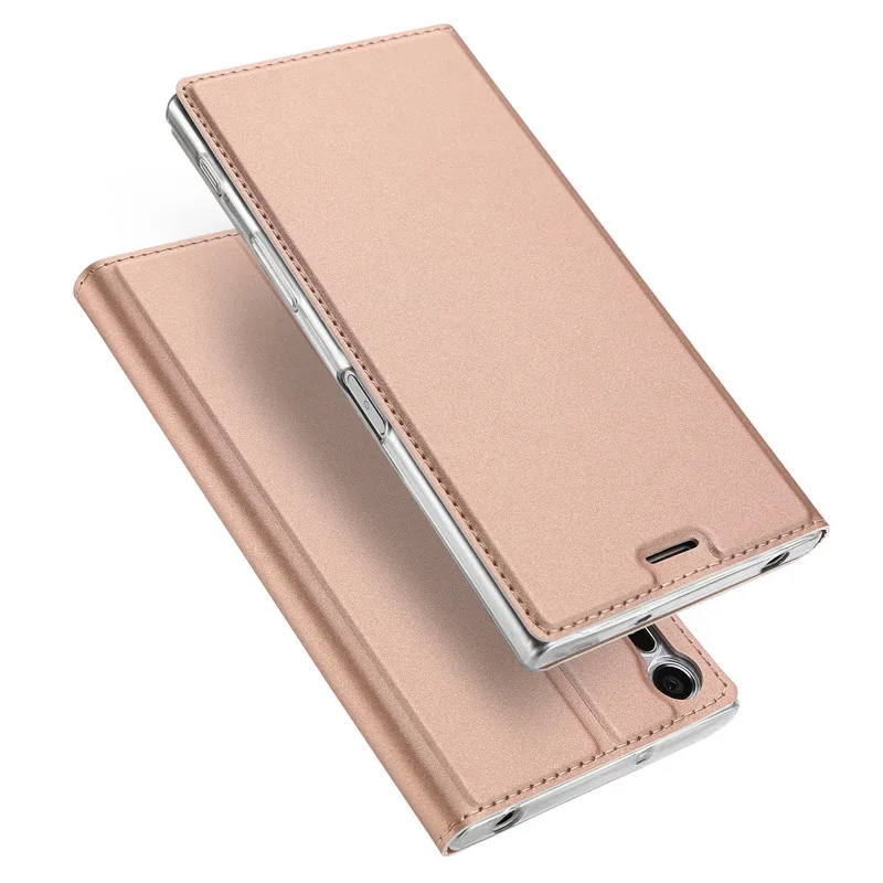 BRUNI Custodia per Sony Xperia XA1 PLUS Portafoglio Cover Case Magnetica Libro 
