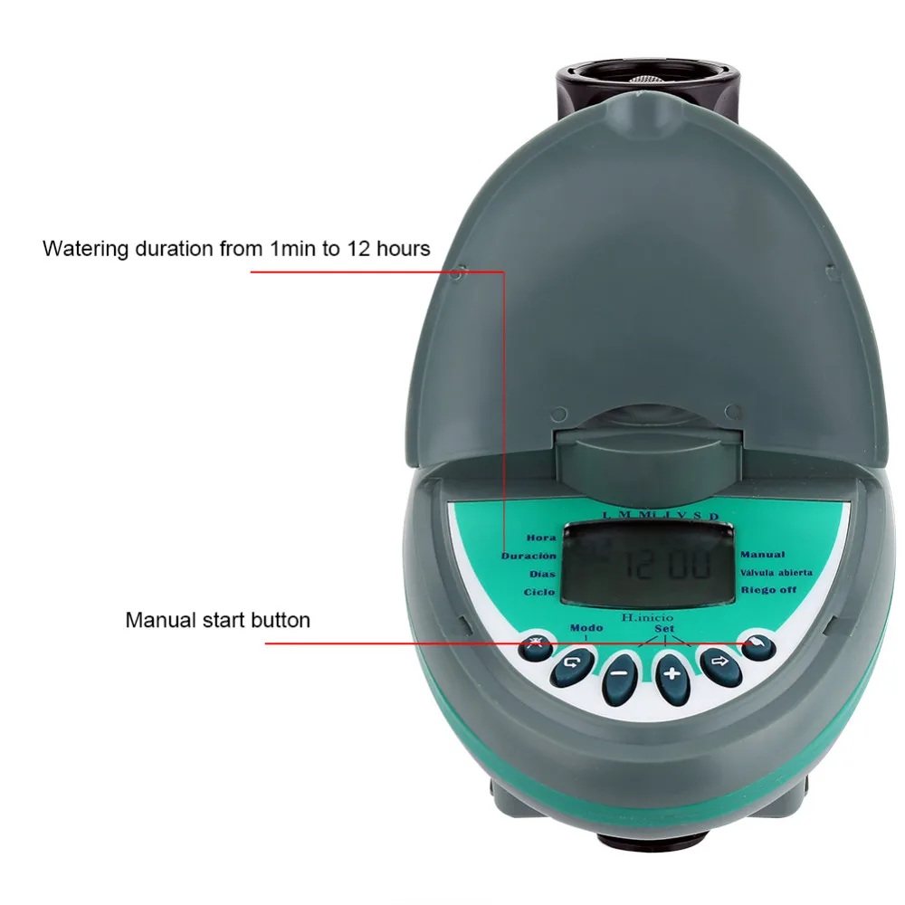 Высококачественный жидкокристаллический смарт-дисплей таймер воды автоматическое электронное орошение для сада контроллер системы таймера
