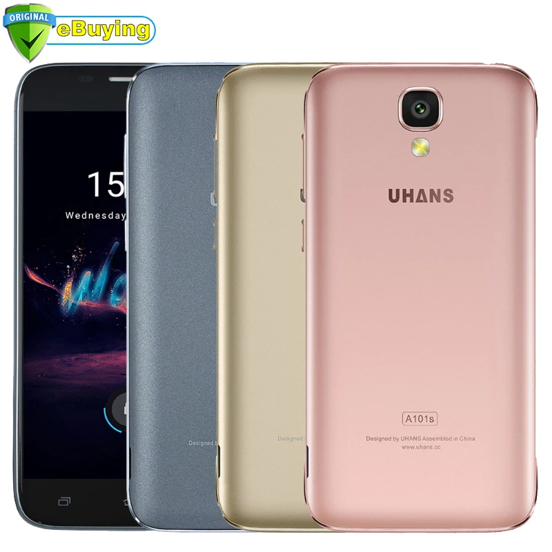 UHANS A101/A101S 3 Г Смартфон Android 6.0 Quad Core 5.0 дюймовый Экран 2450 МАч 1 ГБ RAM + 8 ROM Мобильный
