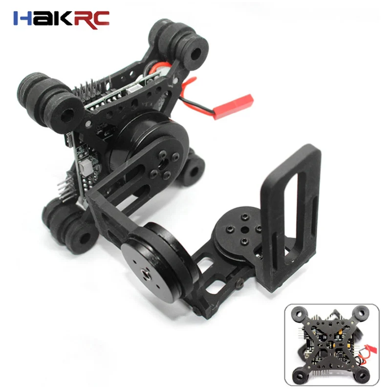 HAKRC Storm32 3 осевой бесщеточный карданный легкий Gopro3 Gopro4 FPV фитинги Черный игрушки
