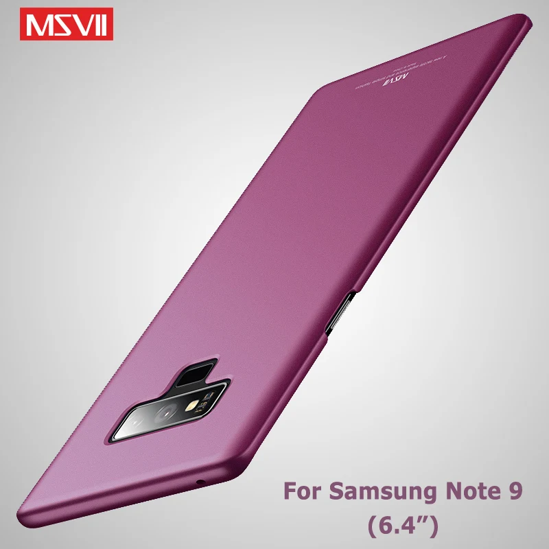 

For Samsung Galaxy Note 9 Case Cover Msvii Matte Coque For Samsung Note 10 Plus Note9 Case PC Cover For Samsung Note 8 9 10 Case