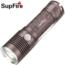 Supfire LED Flashlight L5 Hunting Hiking Tactical Linterna LED Torch Hand Flash Light for Nitecore Sofirn Olight Bike Light A036 Supfire LED Flashlight L5 Hunting Hiking Tactical Linterna LED Torch Hand Flash Light for Nitecore Sofirn Olight Bike Light A036