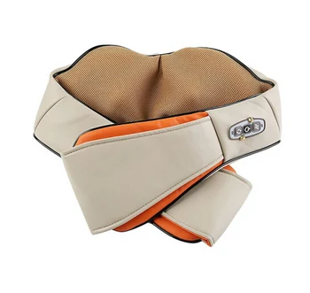 

U Shape Electrical Shiatsu Back Neck Shoulder Body Massager 3D infrared Kneading Massage Pillow With Heat Relax Device