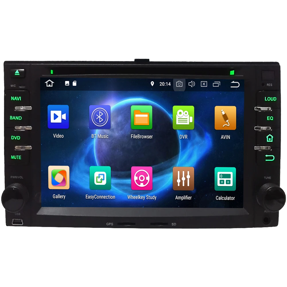 Excellent KLYDE 4G Octa Core Android 8.0 7.1 4GB RAM Car DVD Multimedia Player For KIA Sportage Spectra Sorento Euro Star Picanto CEED RIO 1