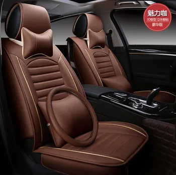 

customize automotive seat covers car cushion pu leather for Cadillac CTS CT6 SRX DeVille Escalade SLS ATS-L/XTS MG3/5/6/7 MG-GT