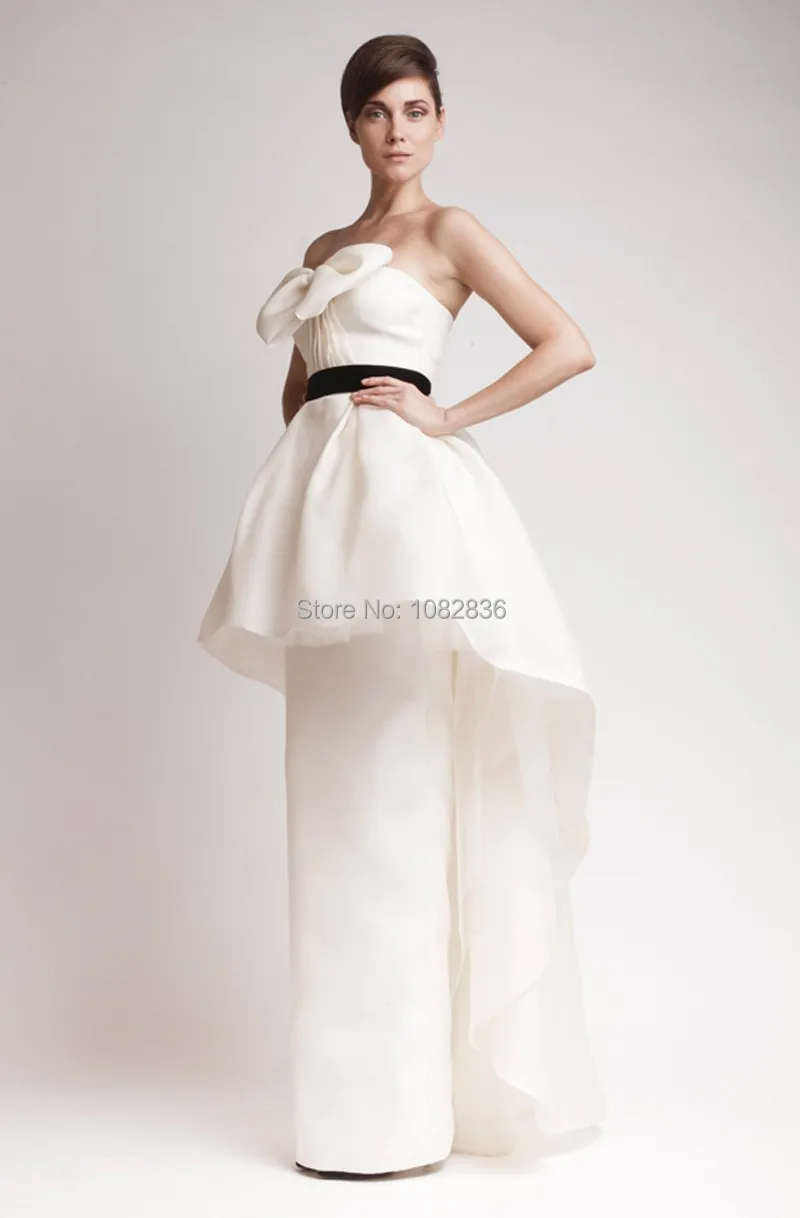 simple white gown design