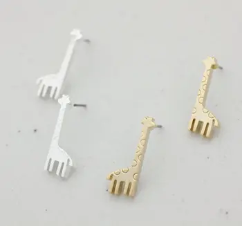 

Fashion Adorable Giraffe Stud Earring Jewelry For Women Animal Stud Earring