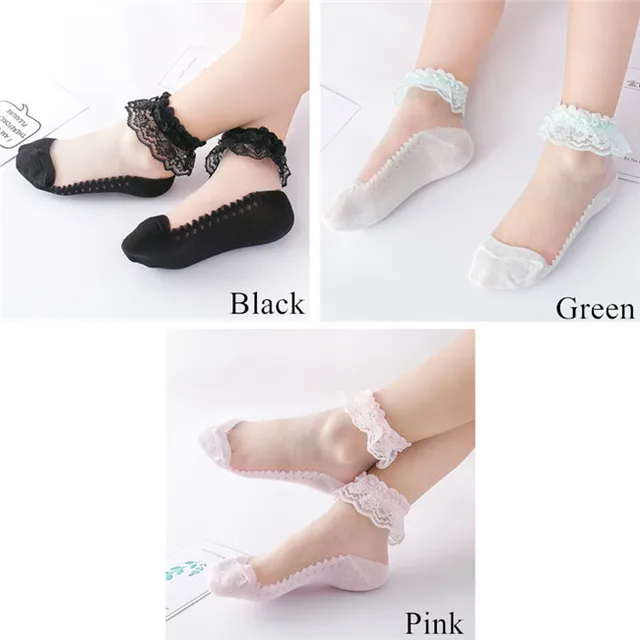New Summer Baby Girls Kids Mesh Socks Fashion Lace Ruffle Frilly Ankle Short Sock Breathable Princess Children Girl Dance Socken BGP