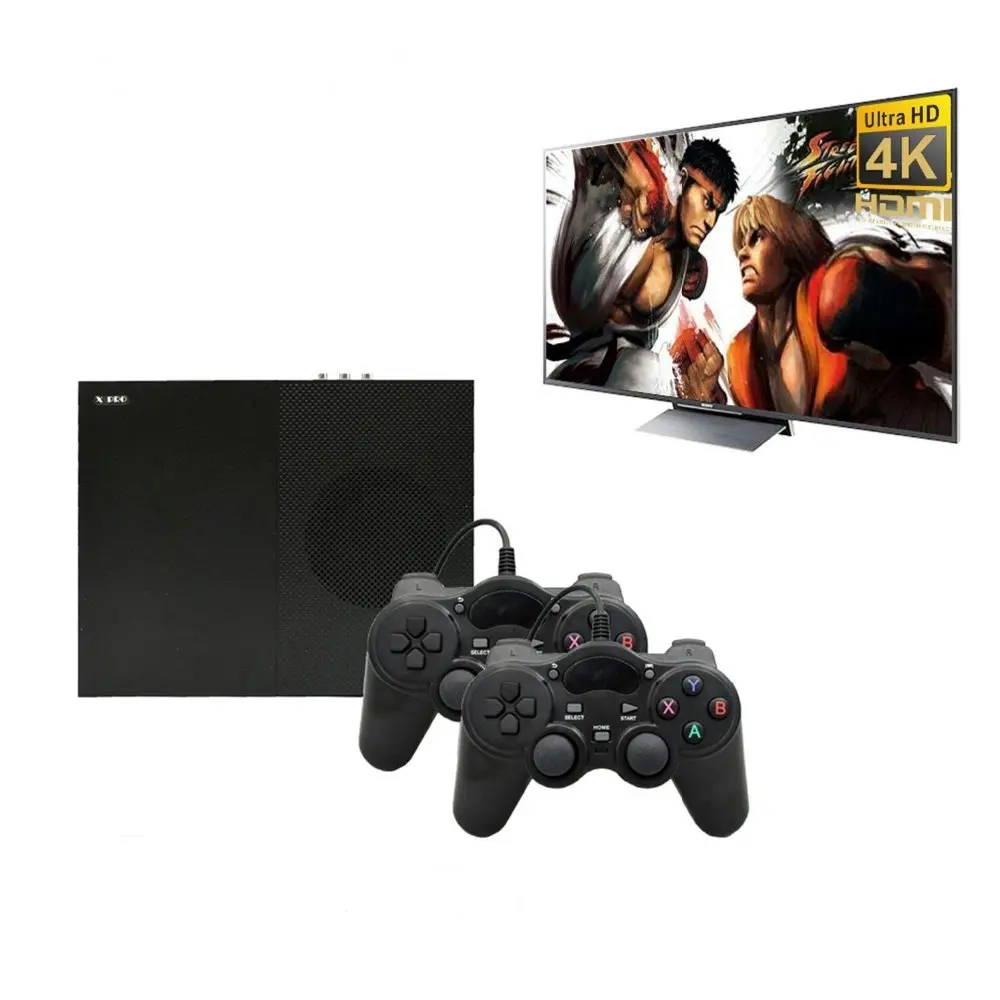 X PRO HD игровая консоль с Встроенные игры HDMI выход Ретро игра ТВ система 64 бит