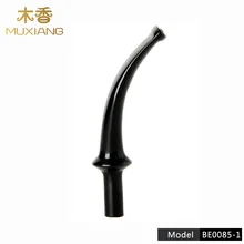 RU-MUXIANG мундштук 3 мм металлический фильтр акриловый изогнутый седло мундштук be0085-1