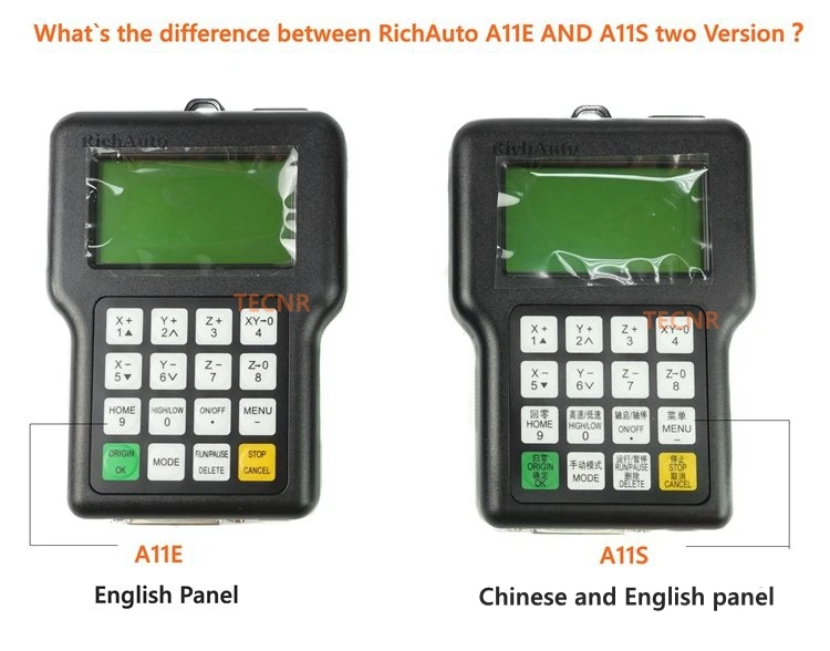 Richuto A11 DSP контроллер с ЧПУ A11S A11E только DSP панель клавиатуры дистанционного TECNR