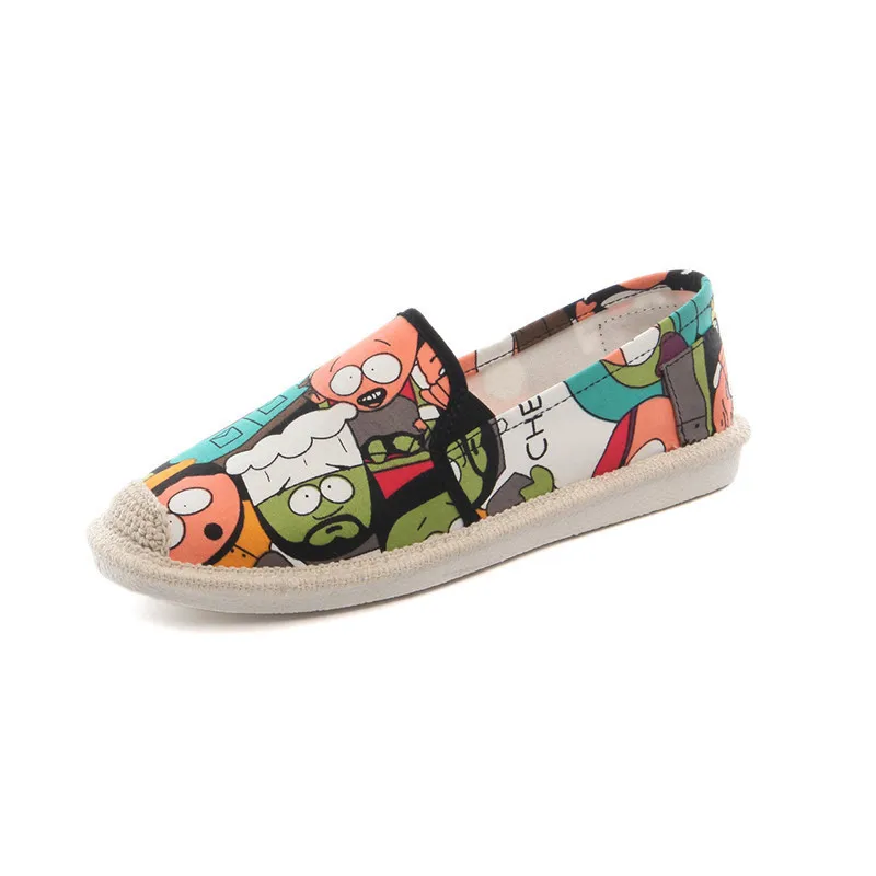Plat Étudiants Casual Chaussures Kick Sauvage Fu Paresseux Chaussures Toile Le Bleu blanc Fond De Pêcheur Femmes OUzqgO4