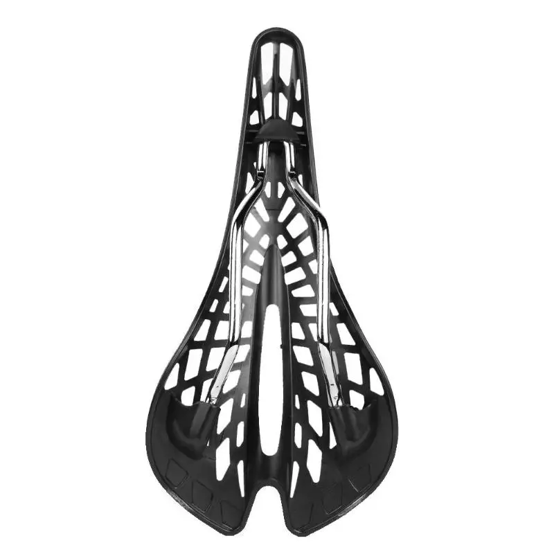 Comfortable Plastic Bike Hollow Saddle Seat Cushion for Outdoor MTB Cycling Fast air flow makes the cushion and riding pants