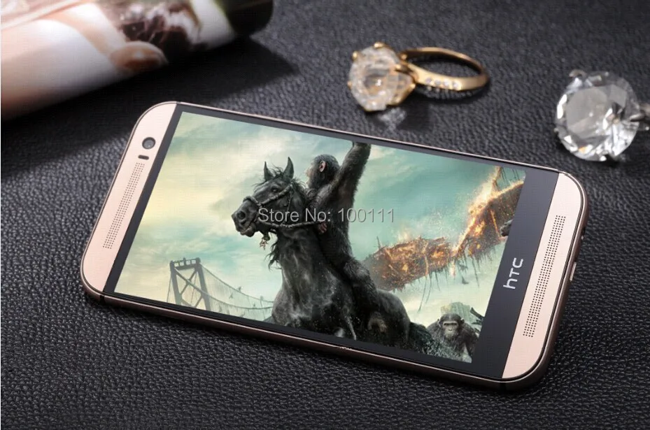 

100% Original HTC One M8 Phone With 5.0"screen Quad-core Dual 4MP+5MP Camera WIFI GPS Free shipping