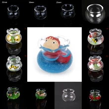 Стеклянный аквариум прозрачный аквариум кукольный домик домашние украшения детские игрушки кукла игрушка подарок ролевые игры игрушки 1:12 Кукольный домик Миниатюрный