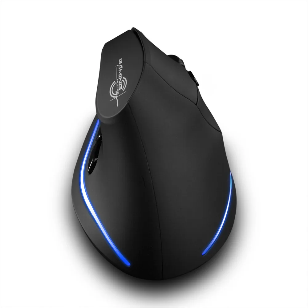 Zelotes F 35 2 4 GHz беспроводная мышь перезаряжаемая 2400DPI 6D кнопки Вертикальная для