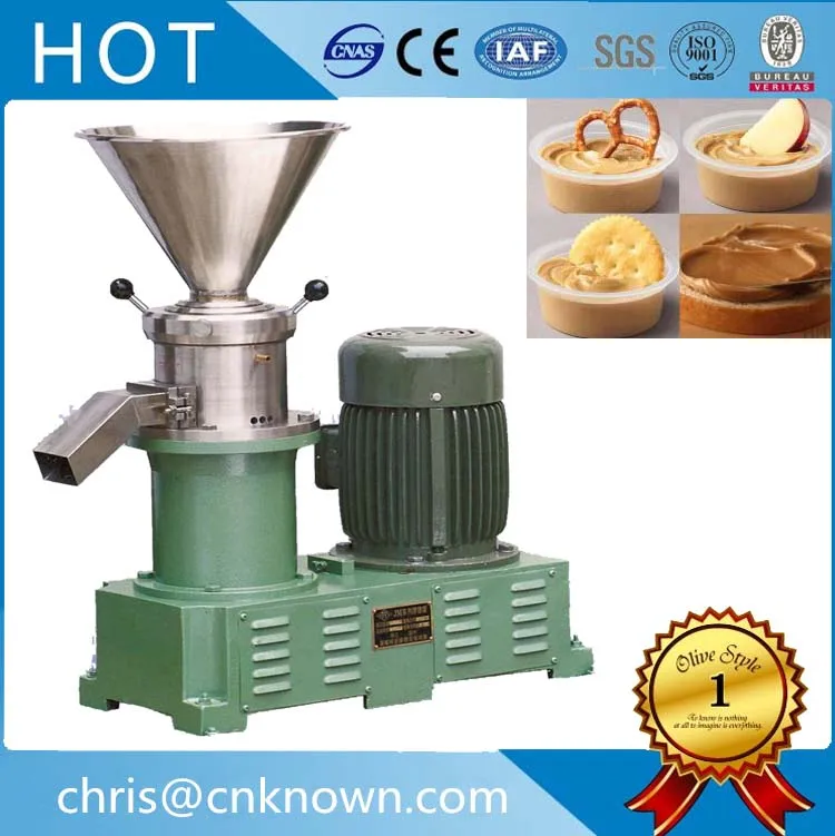 

Top capacity 70-100kg/H split type colloid mill grinder for peanut peanut butter, sesame paste