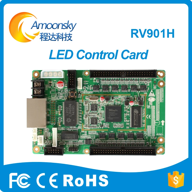 

led studio software Led screen stage p10 RV901H/921H/931H linsn controller card receiving card linsn