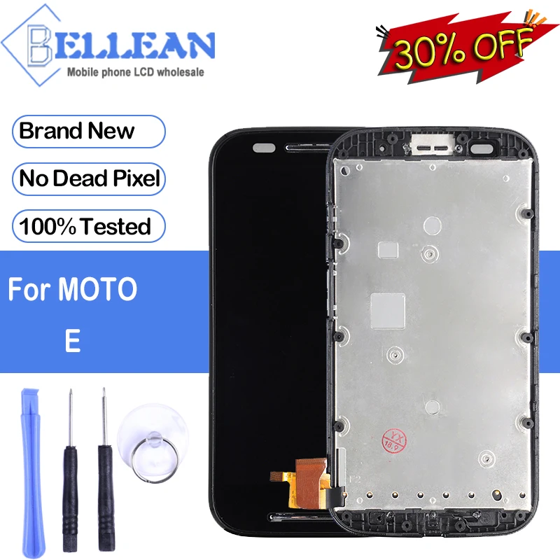 

Dinamico 4.3inch For Moto E LCD For MotoRola XT1021 LCD XT1025 XT1022 Display With Touch Screen Digitizer Assembly Free Shipping